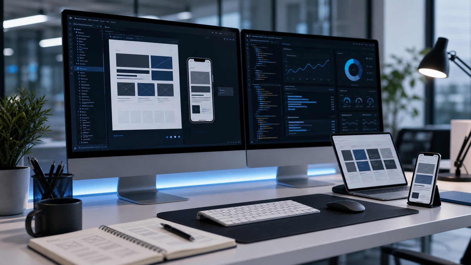 Conversion-focused website design and development